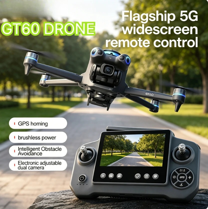 Drone App Rc Fpv - Original GT60 GPS Foldable RC Quadcopter