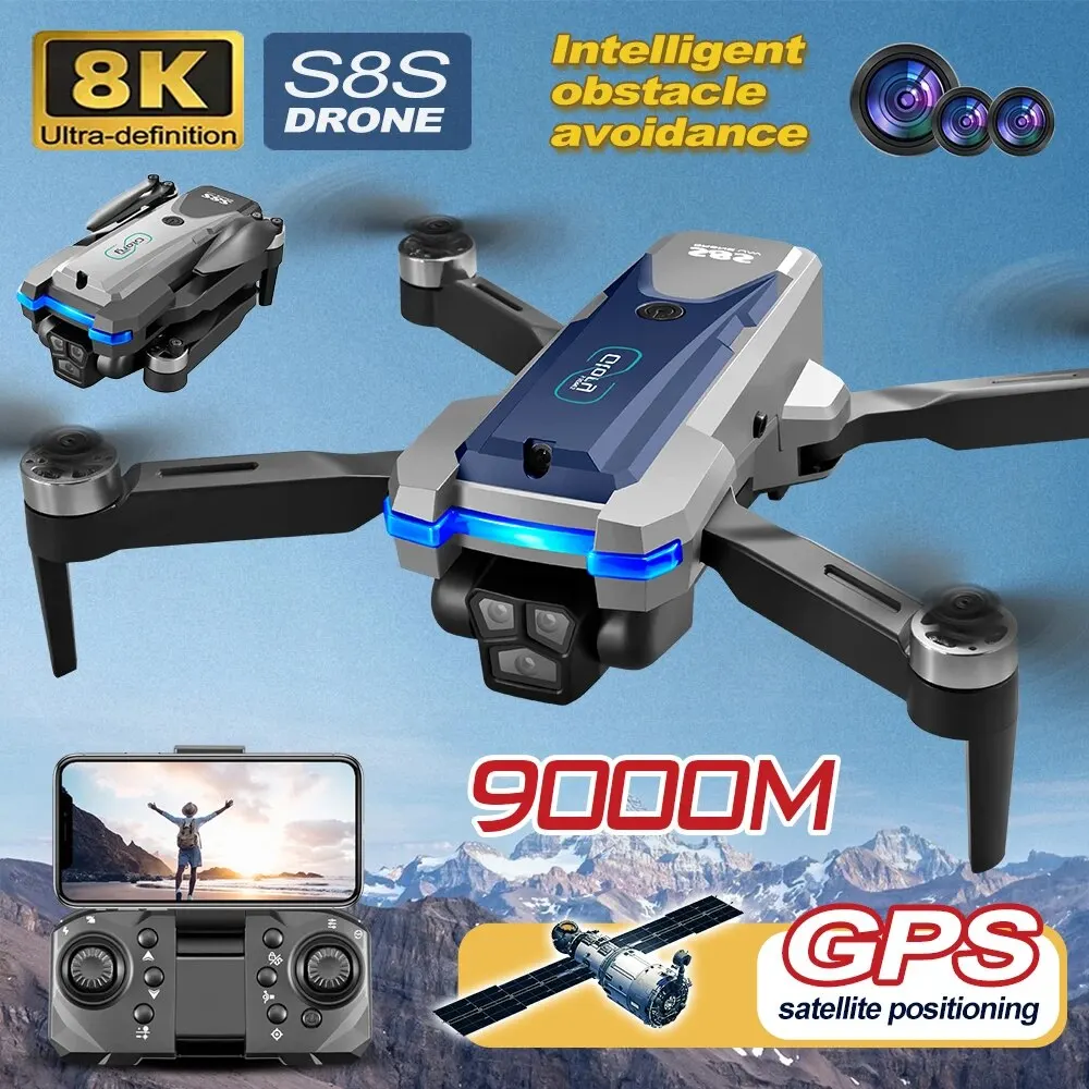 Gps Module Drone - S8S GPS Drone 5G Wifi 8K