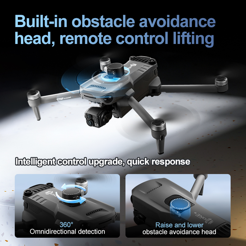 8K 3 Axis Gimbal Brushless 7.2 - Drone Rc Gps 评论和价格