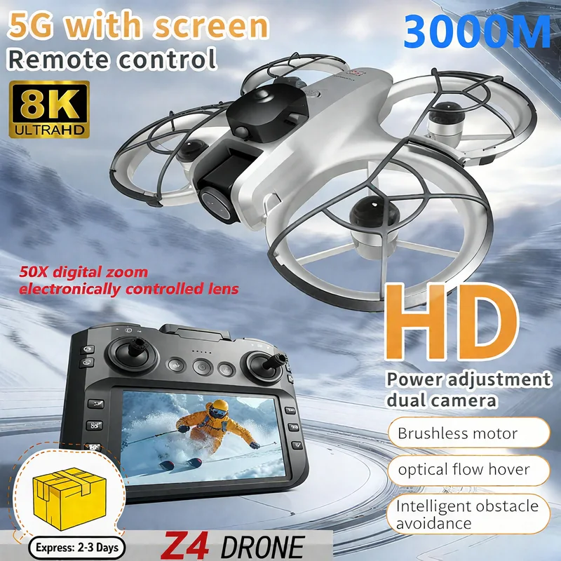 New MINI Z4 Drone 4K Professio - Drone Rc Ufo 评论和价格