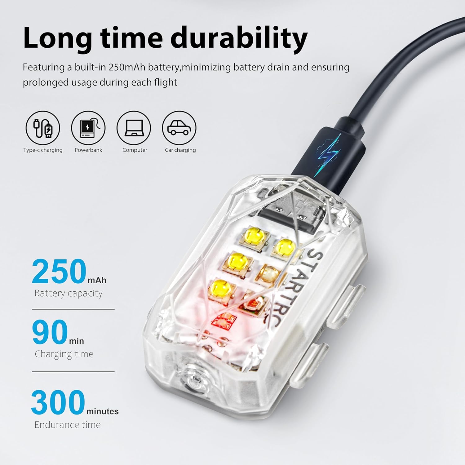 STARTRC Drone Strobe Light Ant - Drone Rc Ufo 评论和价格