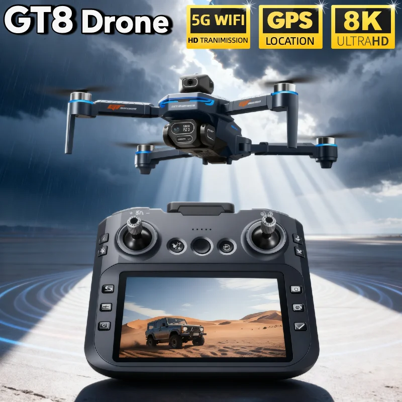HOT For LSRC GT8 Drone 4K Prof - Drone Gt8 Rc 评论和价格