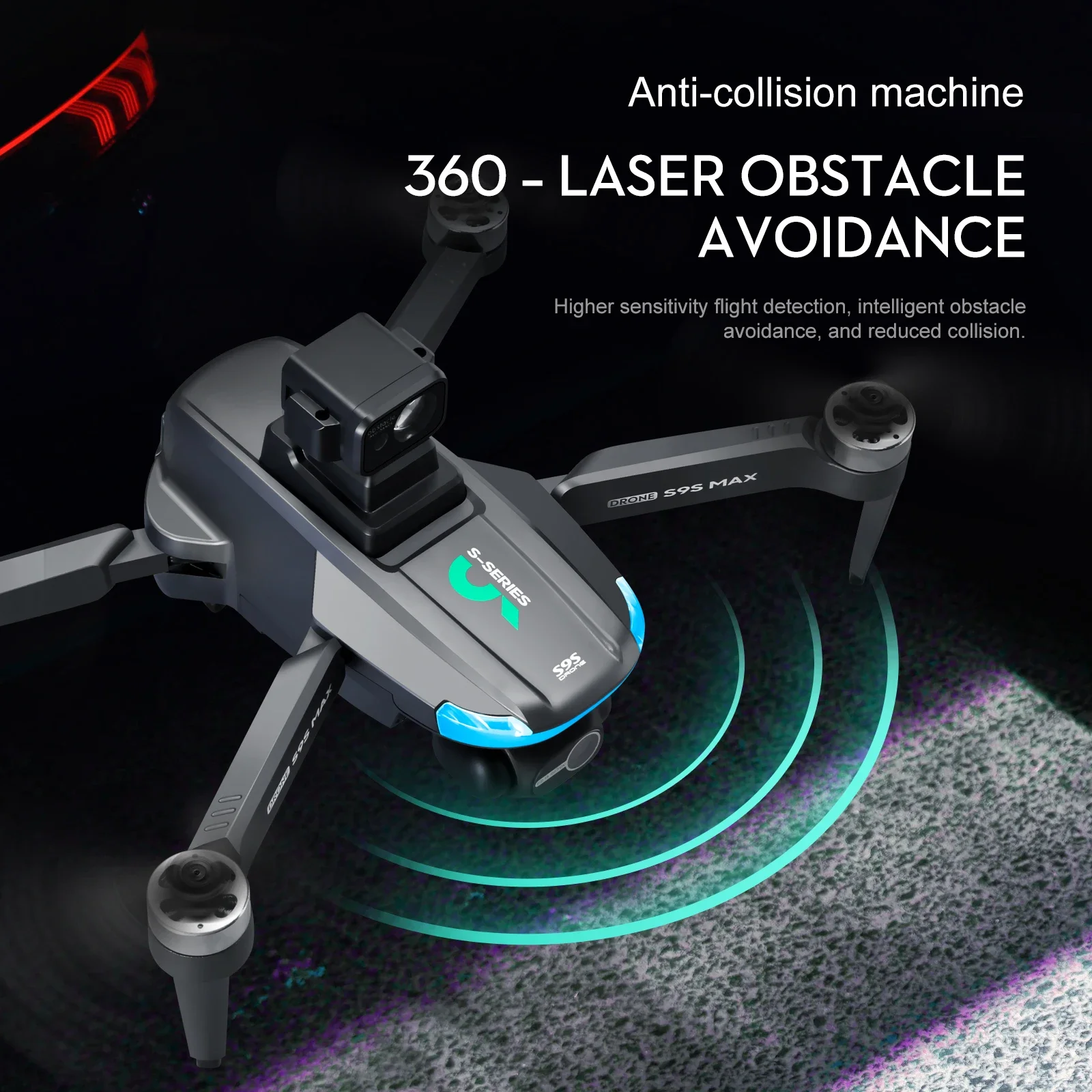 NEW S9S MAX MINI Drone 4K 2-Ax - Gps Module Drone 评论和价格