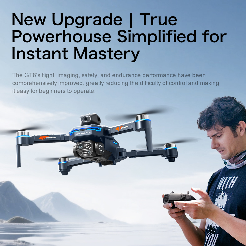 Original GT8 Drone 8K Professi - Drone Gt8 Rc 评论和价格