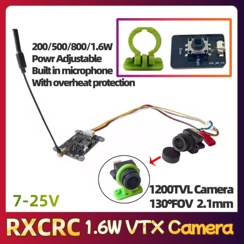 RXCRC 5.8G Module 48CH 1.6W VT - Drone Rc Remote 评论和价格