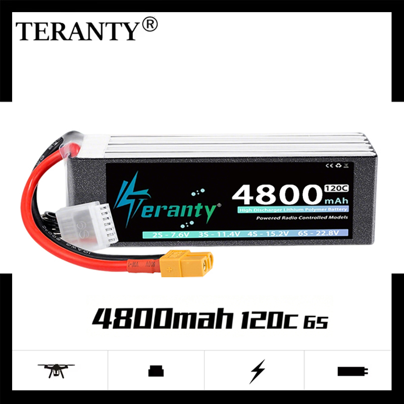 TERANTY 6S 4800mAh Lipo Batter - Drone Rc Board 评论和价格