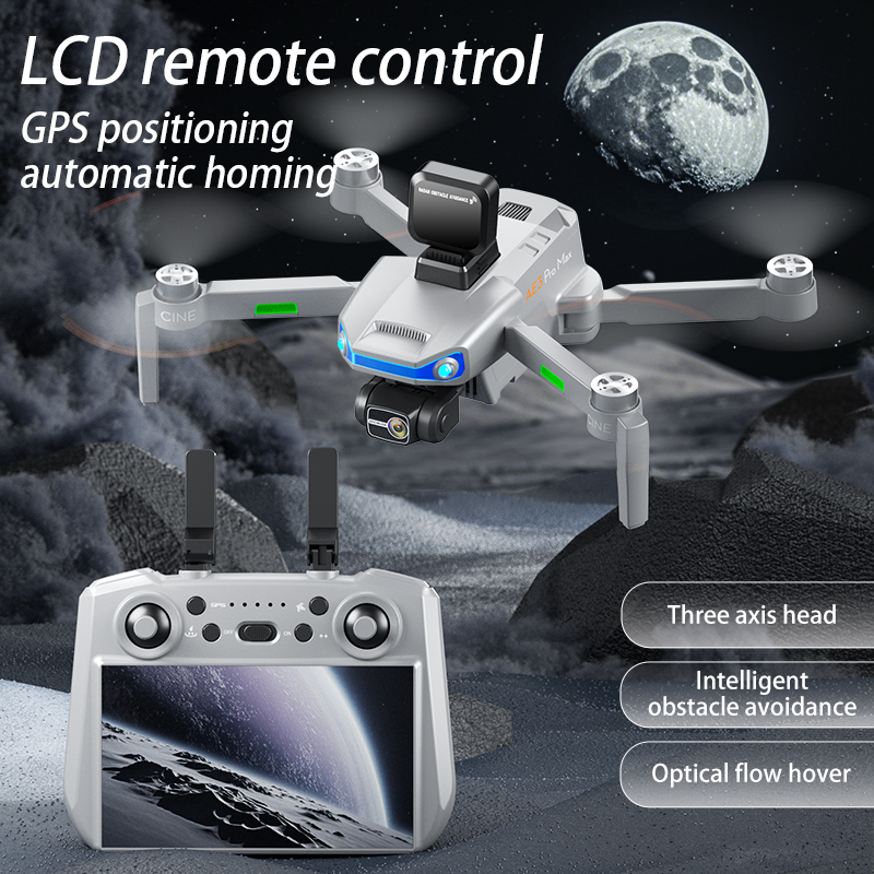 AE3 PRO Max NEW LCD SC GPS Dro - Drone App Rc Fpv 评论和价格