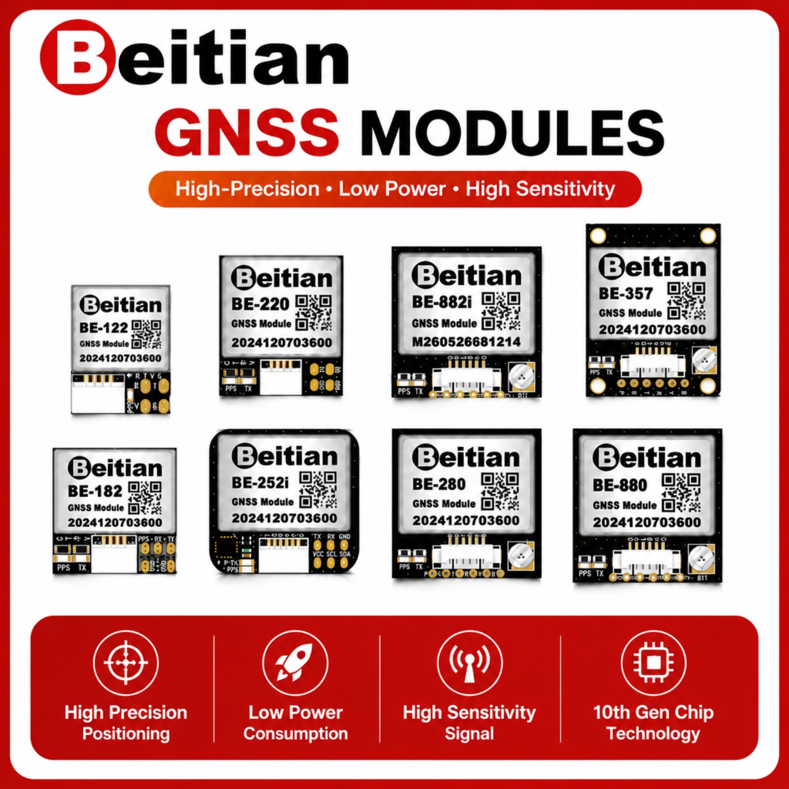 Beitian M10 Triple Mode GNSS C - Gps Module Drone 评论和价格