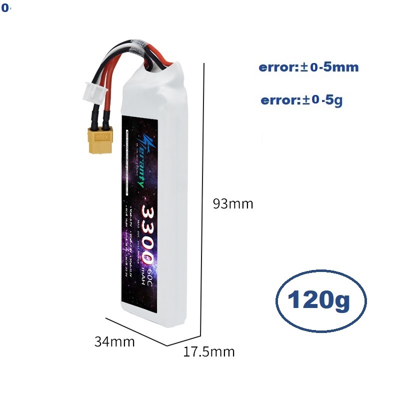 2S 7.4V LiPo Battery 3300mAh 6 - Drone Rc Car 评论和价格