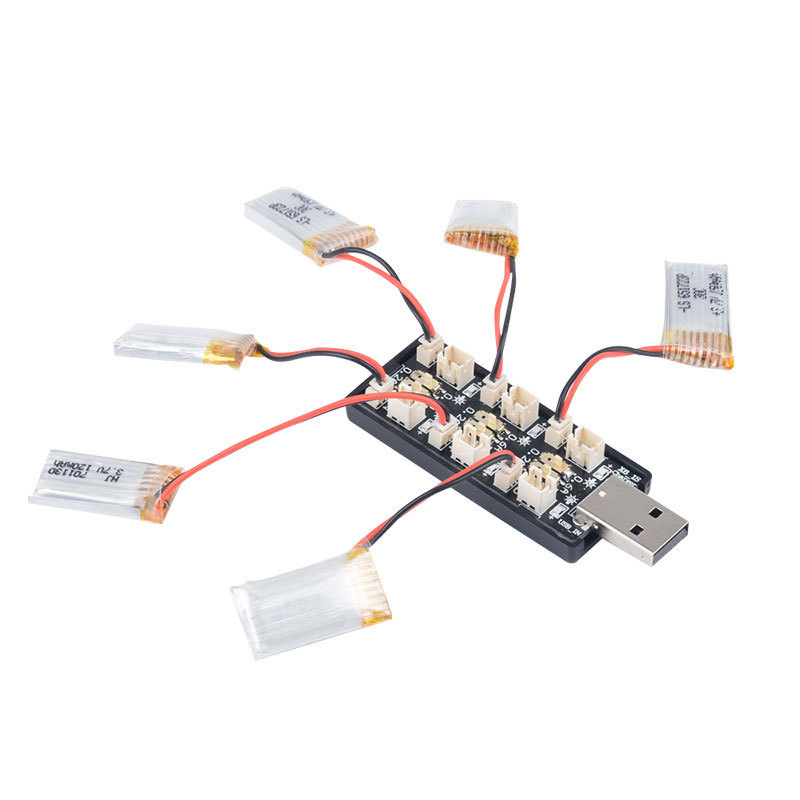 6CH USB 1S LiPo/LiHv 3.7V/4.2V - Drone Rc Ufo 评论和价格
