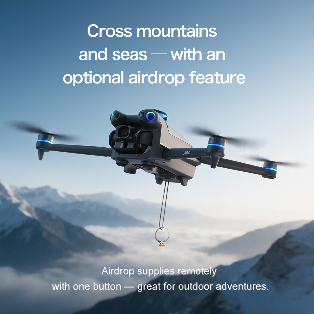 Original GT60 GPS Foldable RC  - Drone App Rc Fpv 评论和价格
