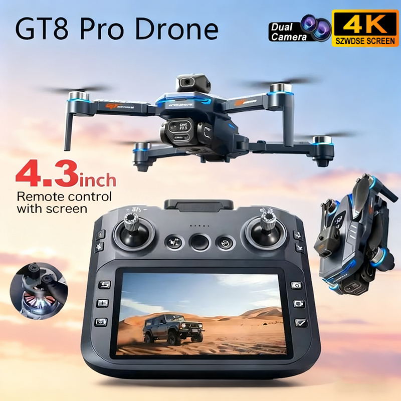 New Drone 4K HD GT8 Camera Obs - Drone Gt8 Rc 评论和价格