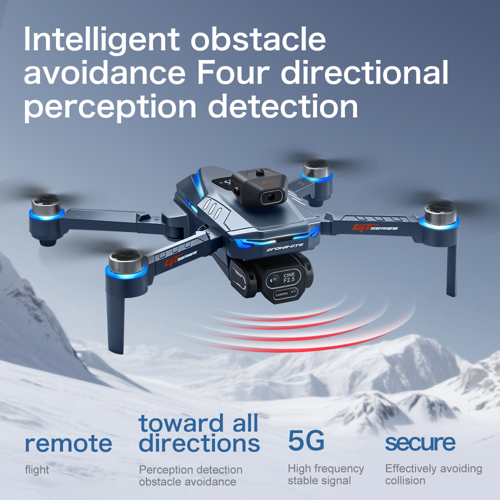 New Drone 4K HD GT8 Camera Obs - Drone Gt8 Rc 评论和价格