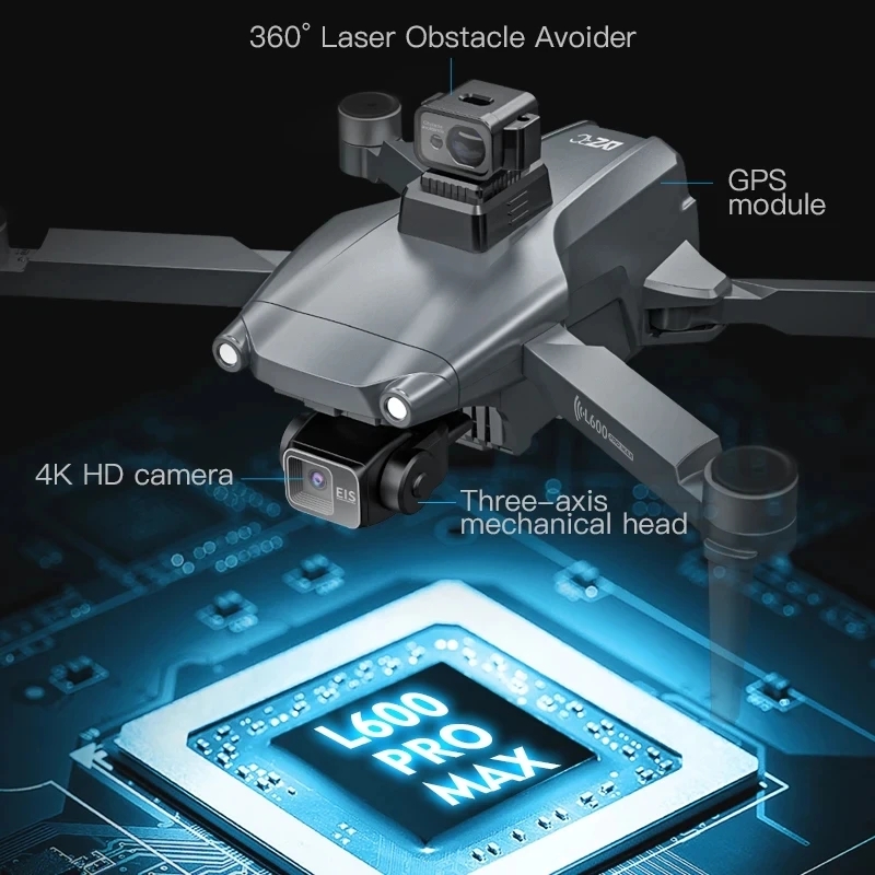 L600 PRO MAX GPS Drone Profess - Drone Rc Gps 评论和价格