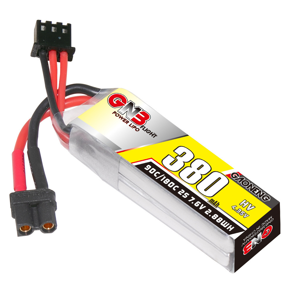 GNB 2S 7.6V 380mAh 90C/180C Li - Drone Rc Board 评论和价格