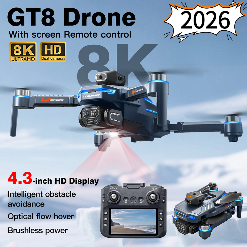 2026New GT8 Drone 8K Professio - Drone Gt8 Rc 评论和价格