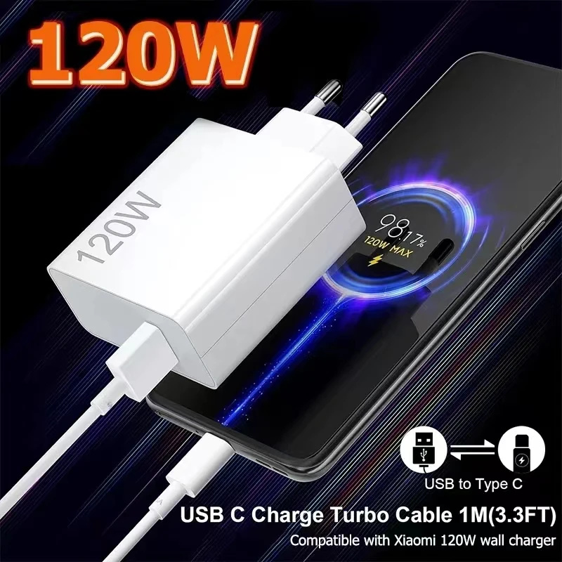Xiaomi 120W Charger Turbo Hype - Drone Xiaomi Rc 评论和价格