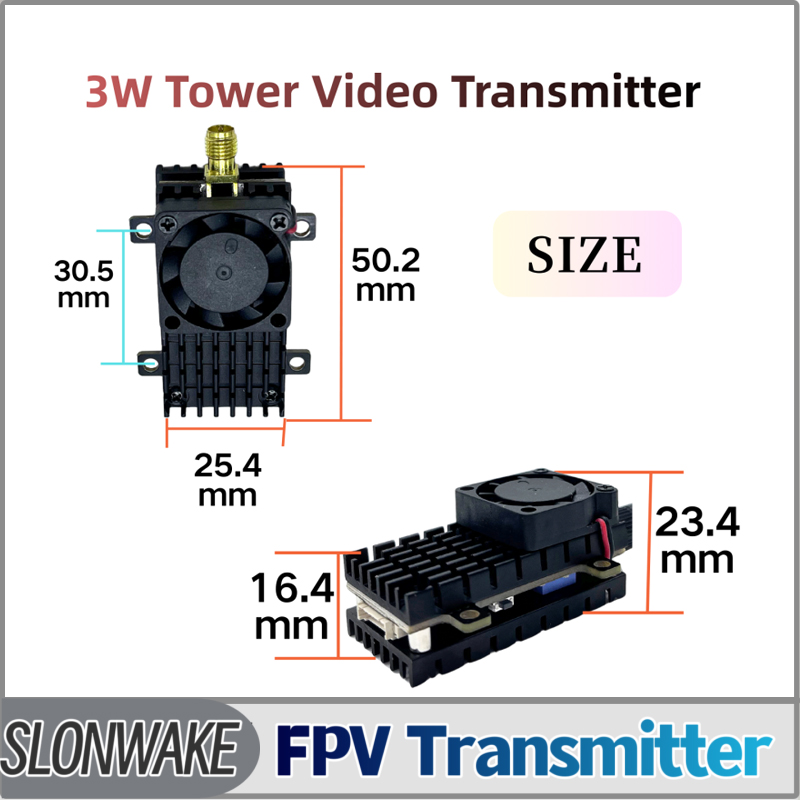 SLONWAKE 5.8G 3000mW Simulatio - Drone Rc Remote 评论和价格