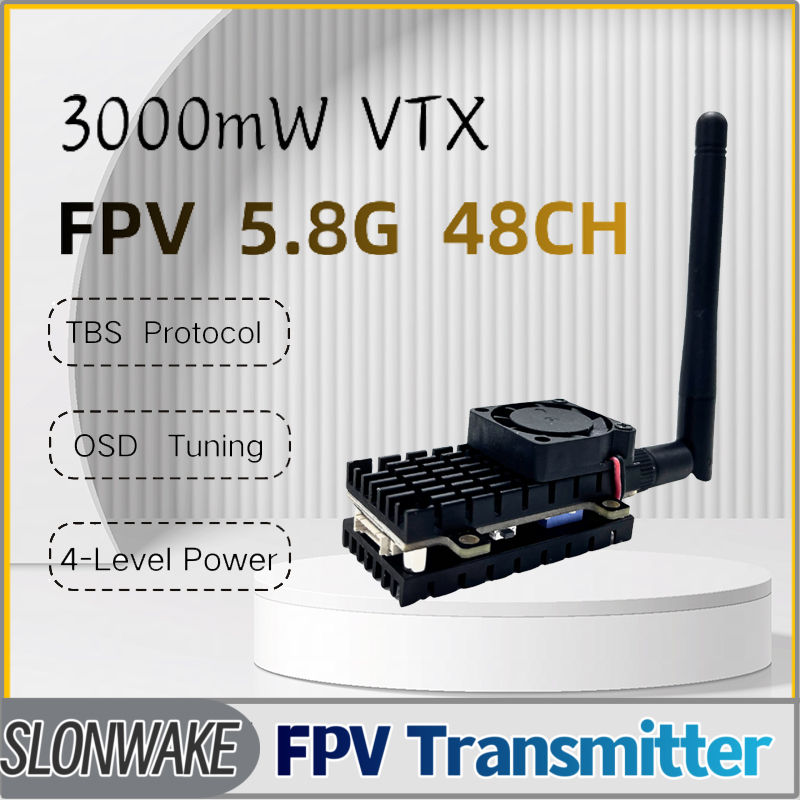 SLONWAKE 5.8G 3000mW Simulatio - Drone Rc Remote 评论和价格