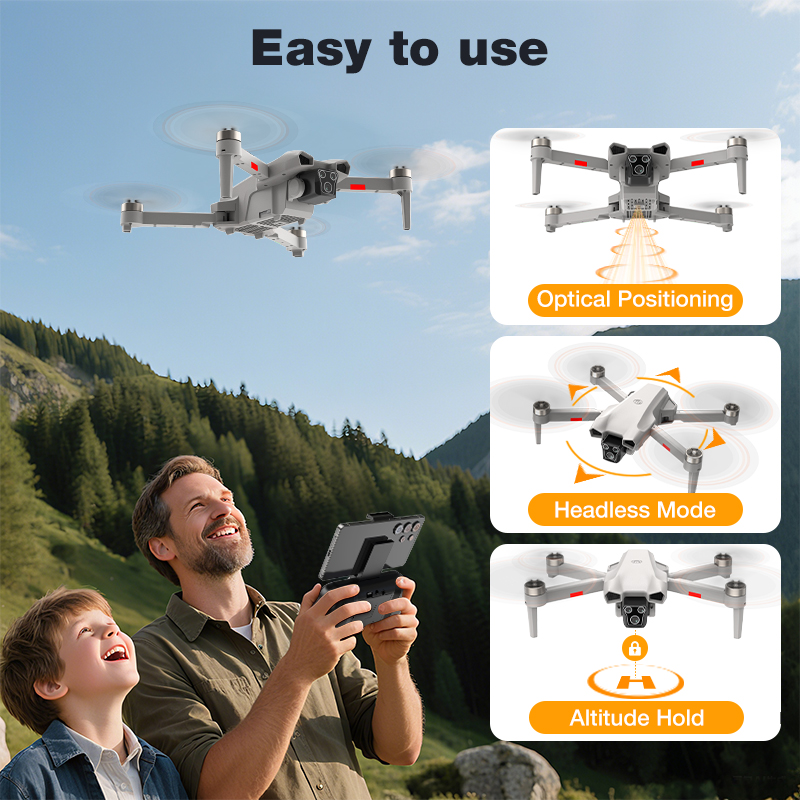 NEW Hot L017 Pro Drone Brushle - Gps Module Drone 评论和价格