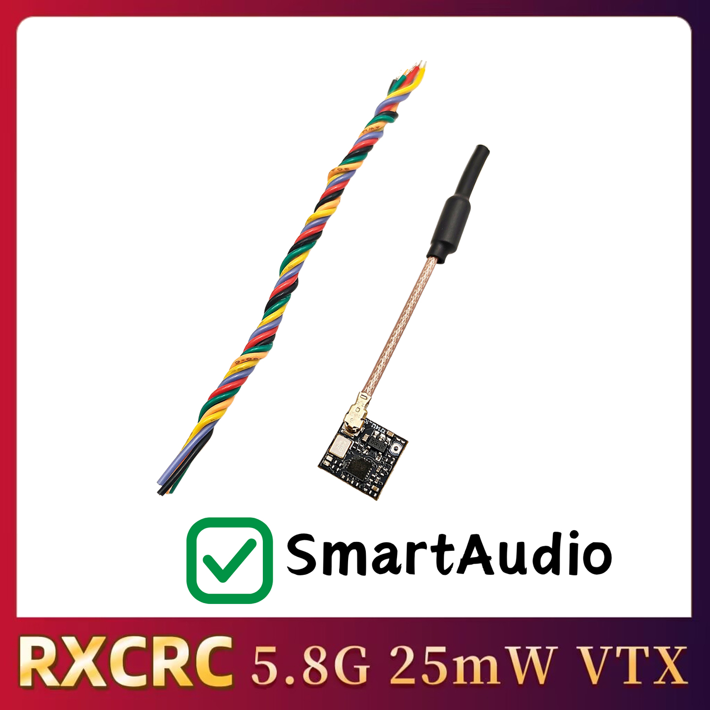 RXCRC 5.8GHz 48CH FPV 25mW Ana - Drone Rc Car 评论和价格